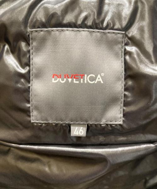 DUVETICA（デュベティカ）DUVETICA (デュベティカ) ARISTEO フーデットダウンベスト ブラック サイズ:46の古着・服飾アイテム