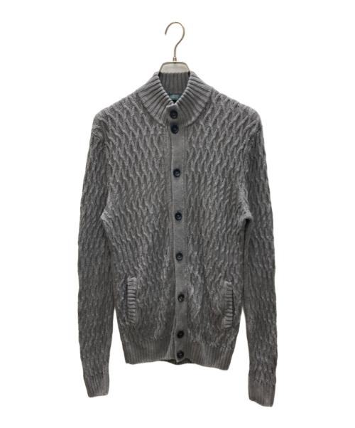 Zanone（ザノーネ）Zanone (ザノーネ) CHIOTO カーディガン グレー サイズ:50の古着・服飾アイテム