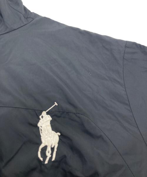 POLO RALPH LAUREN（ポロ・ラルフローレン）POLO RALPH LAUREN (ポロ・ラルフローレン) ビッグポニーナイロンジャケット ブラック サイズ:Mの古着・服飾アイテム