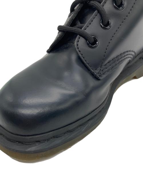 Dr.Martens（ドクターマーチン）Dr.Martens (ドクターマーチン) 101 6ホールブーツ ブラック サイズ:UK4の古着・服飾アイテム