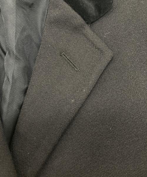 POLO RALPH LAUREN（ポロ・ラルフローレン）POLO RALPH LAUREN (ポロ・ラルフローレン) ベロアカラー 比翼チェスターコート ブラック サイズ:42S 52Sの古着・服飾アイテム