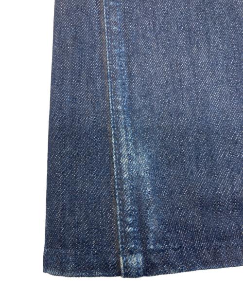 MM6 Maison Margiela（エムエムシックスメゾンマルジェラ）MM6 Maison Margiela (エムエムシックスメゾンマルジェラ) CENTER PRESS DENIM PANTS インディゴ サイズ:38号型の古着・服飾アイテム