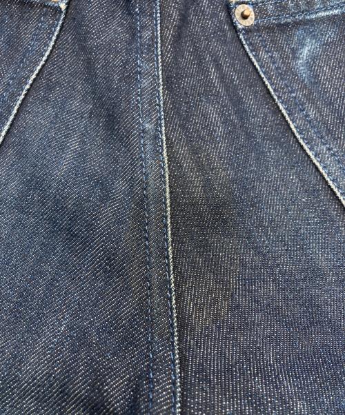 MM6 Maison Margiela（エムエムシックスメゾンマルジェラ）MM6 Maison Margiela (エムエムシックスメゾンマルジェラ) CENTER PRESS DENIM PANTS インディゴ サイズ:38号型の古着・服飾アイテム