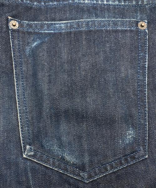 MM6 Maison Margiela（エムエムシックスメゾンマルジェラ）MM6 Maison Margiela (エムエムシックスメゾンマルジェラ) CENTER PRESS DENIM PANTS インディゴ サイズ:38号型の古着・服飾アイテム