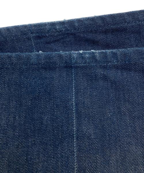 MM6 Maison Margiela（エムエムシックスメゾンマルジェラ）MM6 Maison Margiela (エムエムシックスメゾンマルジェラ) CENTER PRESS DENIM PANTS インディゴ サイズ:38号型の古着・服飾アイテム