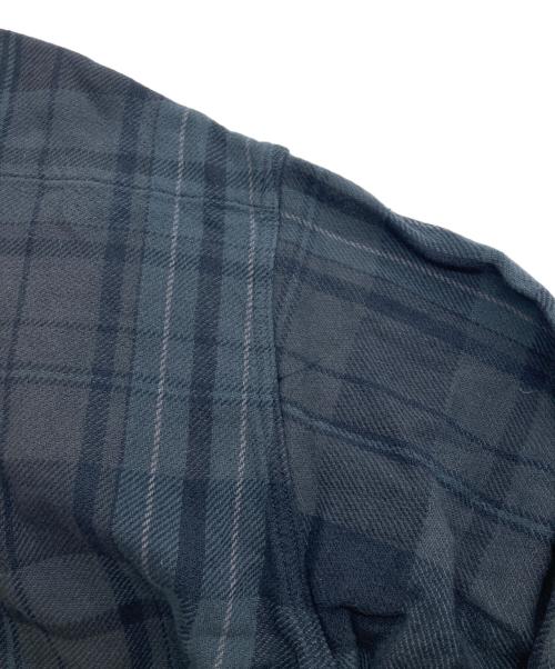 THE NORTHFACE PURPLELABEL（ザ・ノースフェイス パープルレーベル）THE NORTHFACE PURPLELABEL (ザ・ノースフェイス パープルレーベル) Flannel Plaid Field Shirt / フランネルプラッドフィールドシャツ グレー サイズ:Sの古着・服飾アイテム