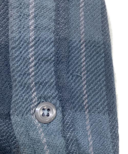 THE NORTHFACE PURPLELABEL（ザ・ノースフェイス パープルレーベル）THE NORTHFACE PURPLELABEL (ザ・ノースフェイス パープルレーベル) Flannel Plaid Field Shirt / フランネルプラッドフィールドシャツ グレー サイズ:Sの古着・服飾アイテム