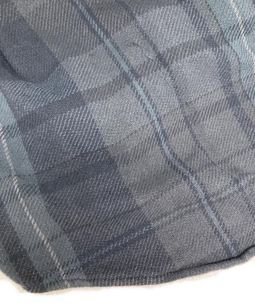 THE NORTHFACE PURPLELABEL（ザ・ノースフェイス パープルレーベル）THE NORTHFACE PURPLELABEL (ザ・ノースフェイス パープルレーベル) Flannel Plaid Field Shirt / フランネルプラッドフィールドシャツ グレー サイズ:Sの古着・服飾アイテム