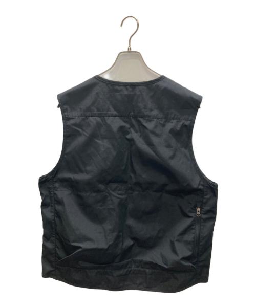 THE NORTHFACE PURPLELABEL（ザ・ノースフェイス パープルレーベル）THE NORTHFACE PURPLELABEL (ザ・ノースフェイス パープルレーベル) Mountain Wind Vest マウンテン ウィンド ベスト ブラック サイズ:Mの古着・服飾アイテム