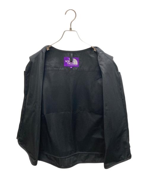 THE NORTHFACE PURPLELABEL（ザ・ノースフェイス パープルレーベル）THE NORTHFACE PURPLELABEL (ザ・ノースフェイス パープルレーベル) Mountain Wind Vest マウンテン ウィンド ベスト ブラック サイズ:Mの古着・服飾アイテム