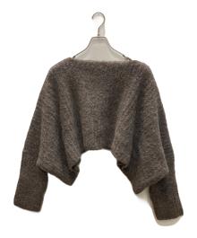 THE SHISHIKUI（シシクイ）の古着「クロップド アルパカニット」｜ブラウン