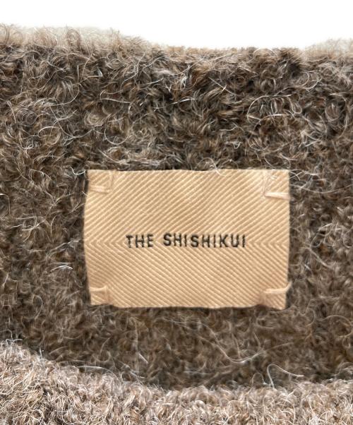 THE SHISHIKUI（シシクイ）THE SHISHIKUI (シシクイ) クロップド アルパカニット ブラウン サイズ:freeの古着・服飾アイテム
