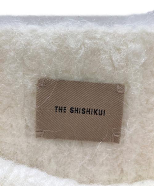 THE SHISHIKUI（シシクイ）THE SHISHIKUI (シシクイ) クロップド アルパカニット ホワイト サイズ:freeの古着・服飾アイテム