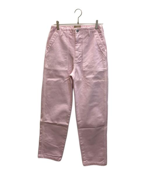 THE SHISHIKUI（シシクイ）THE SHISHIKUI (シシクイ) ベイカーパンツ ピンク サイズ:SIZE 34の古着・服飾アイテム