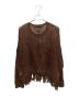 DAIRIKU (ダイリク) Pullover Fringe Net Knit ブラウン サイズ:F：15000円