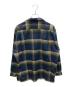 PENDLETON (ペンドルトン) TOMORROW LAND (トゥモローランド) シルクシャギー ボードシャツ ネイビー サイズ:SIZE M：18000円