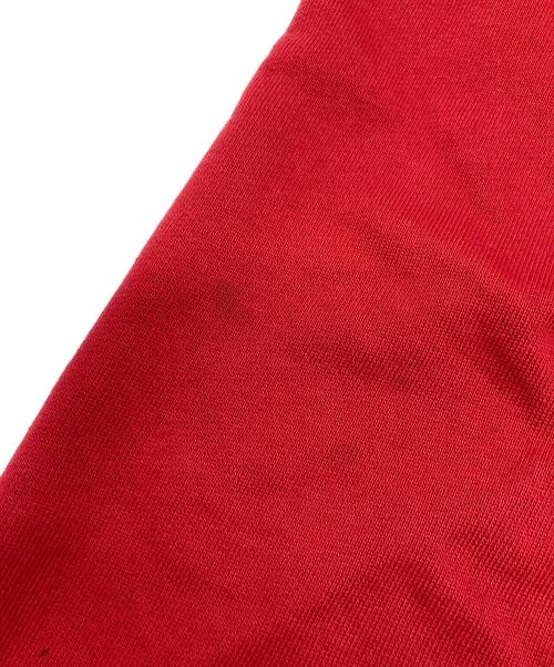 DRIES VAN NOTEN（ドリスヴァンノッテン）DRIES VAN NOTEN (ドリスヴァンノッテン) Oversized Crewneck Sweatshirt レッド サイズ:smallの古着・服飾アイテム