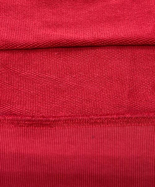 DRIES VAN NOTEN（ドリスヴァンノッテン）DRIES VAN NOTEN (ドリスヴァンノッテン) Oversized Crewneck Sweatshirt レッド サイズ:smallの古着・服飾アイテム