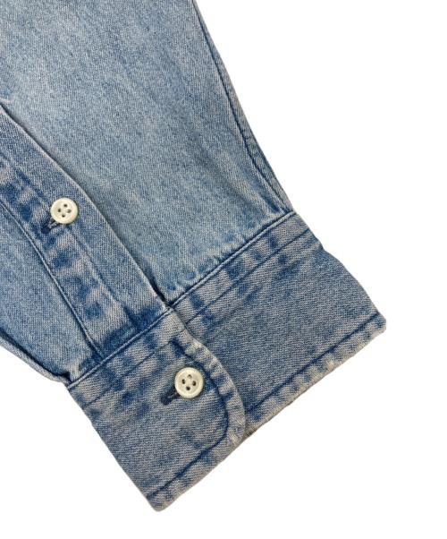 RALPH LAUREN（ラルフローレン）RALPH LAUREN (ラルフローレン) BIG SHIRT デニムBDシャツ インディゴ サイズ:Lの古着・服飾アイテム