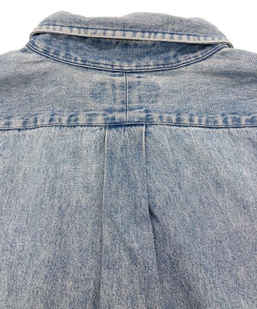 RALPH LAUREN（ラルフローレン）RALPH LAUREN (ラルフローレン) BIG SHIRT デニムBDシャツ インディゴ サイズ:Lの古着・服飾アイテム