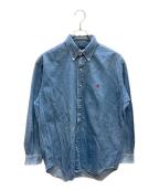 RALPH LAURENラルフローレン）の古着「BLAIRE デニムBDシャツ」｜インディゴ