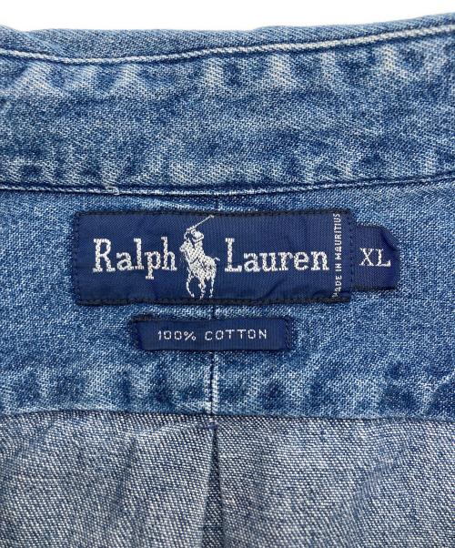 RALPH LAUREN（ラルフローレン）RALPH LAUREN (ラルフローレン) デニムBDシャツ インディゴ サイズ:XLの古着・服飾アイテム
