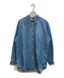 POLO BY RALPH LAUREN（ポロ バイ ラルフローレン）の古着「デニムシャツ」｜インディゴ