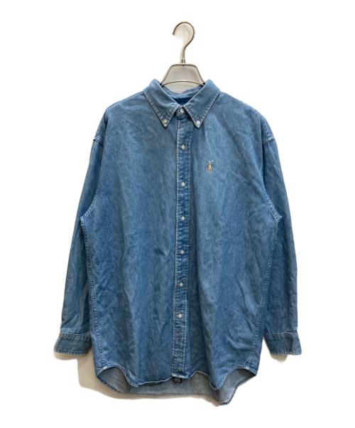 POLO BY RALPH LAUREN（ポロ バイ ラルフローレン）POLO BY RALPH LAUREN (ポロ バイ ラルフローレン) デニムシャツ インディゴ サイズ:XLの古着・服飾アイテム