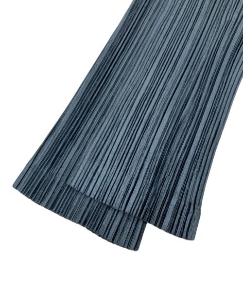 PLEATS PLEASE（プリーツプリーズ）PLEATS PLEASE (プリーツプリーズ) プリーツカーディガン グレー サイズ:3の古着・服飾アイテム