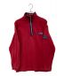 Columbia（コロンビア）の古着「ハーフジップスウェット」｜レッド