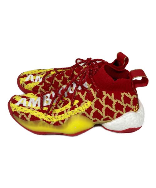 adidas（アディダス）adidas (アディダス) Crazy BYW Pharrell Chinese New Year レッド×イエロー サイズ:23cmの古着・服飾アイテム