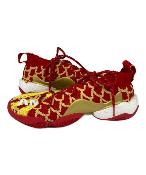 adidas（アディダス）adidas (アディダス) Crazy BYW Pharrell Chinese New Year レッド×イエロー サイズ:23cmの古着・服飾アイテム
