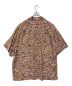 RRL (ダブルアールエル) レーヨンアロハシャツ ブラウン サイズ:ＸＸＬ：10000円