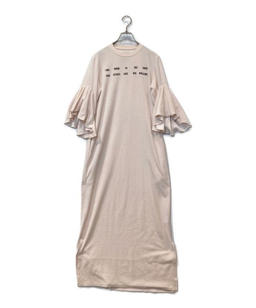 FACETASM（ファセッタズム）FACETASM (ファセッタズム) フリル袖ワンピース ピンク サイズ:2の古着・服飾アイテム