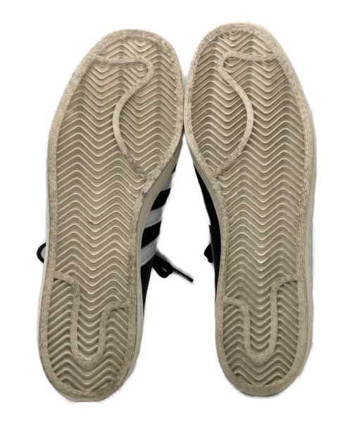 adidas（アディダス）adidas (アディダス) A BATHING APE (アベイシングエイプ) SUPER STAR 80S ブラック サイズ:27.5の古着・服飾アイテム