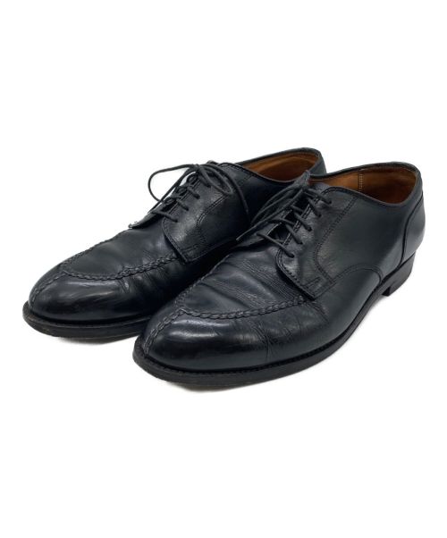 Alden（オールデン）Alden (オールデン) 961 NORWEGIAN FRONT Vチップレザーシューズ ブラック サイズ:9　B/Dの古着・服飾アイテム