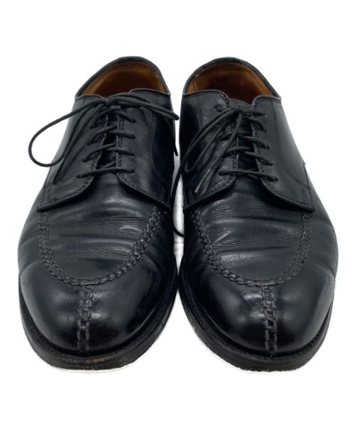 Alden（オールデン）Alden (オールデン) 961 NORWEGIAN FRONT Vチップレザーシューズ ブラック サイズ:9　B/Dの古着・服飾アイテム