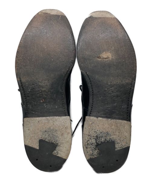 Alden（オールデン）Alden (オールデン) 961 NORWEGIAN FRONT Vチップレザーシューズ ブラック サイズ:9　B/Dの古着・服飾アイテム