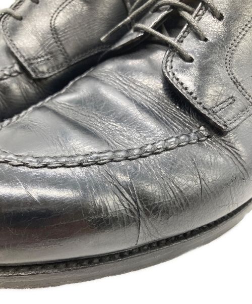 Alden（オールデン）Alden (オールデン) 961 NORWEGIAN FRONT Vチップレザーシューズ ブラック サイズ:9　B/Dの古着・服飾アイテム