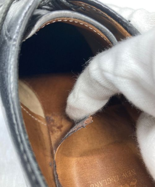 Alden（オールデン）Alden (オールデン) 961 NORWEGIAN FRONT Vチップレザーシューズ ブラック サイズ:9　B/Dの古着・服飾アイテム