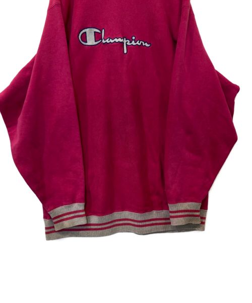 Champion REVERSE WEAVE（チャンピオン リバース ウィーブ）Champion REVERSE WEAVE (チャンピオンリバースウィーブ) 【古着】リバースウィーブスウェット ピンク サイズ:XXLの古着・服飾アイテム