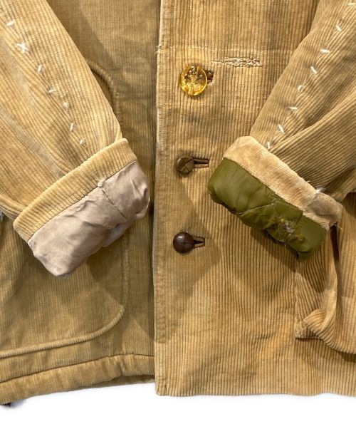 keisuke kanda（ケイスケカンダ）keisuke kanda (ケイスケカンダ) 手縫いコーデュロイジャケット ベージュ サイズ:表記なしの古着・服飾アイテム