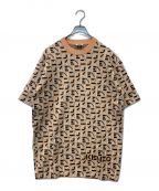 KENZOケンゾー）の古着「MONOGRAM DRESS/モノグラムドレス」｜オレンジ