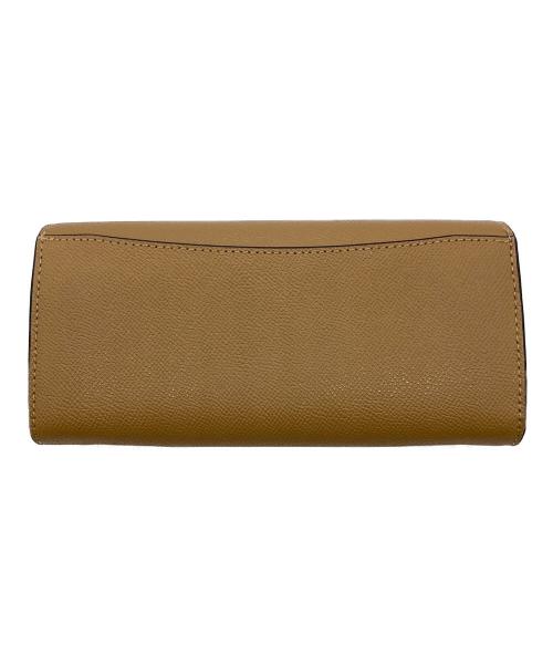 COACH（コーチ）COACH (コーチ) フラップ ウォレット ベージュの古着・服飾アイテム