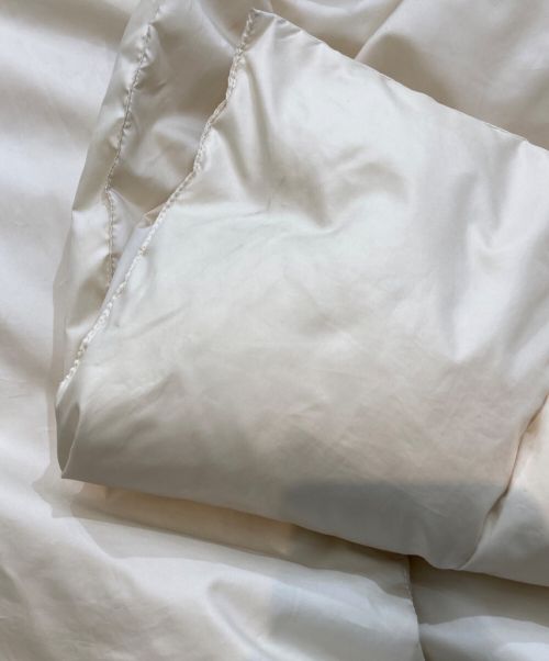 CASA FLINE（カーサフライン）CASA FLINE (カーサフライン) nano・universe (ナノ・ユニバース) 別注西川ダウン(R)/ダウンコート アイボリー サイズ:FREEの古着・服飾アイテム