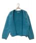 中古・古着 NO MAINTENANCE (ノーメインテナンス) ELECTRIC BLUE SHAG CARDIGAN / シャギーカーディガン ブルー サイズ:XL：13000円