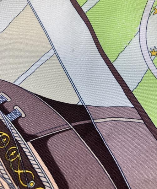 HERMES（エルメス）HERMES (エルメス) カレ90 グリーンの古着・服飾アイテム