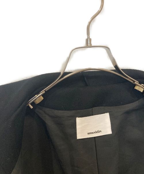 mtmodelist（エムティーモデリスト）mtmodelist (エムティーモデリスト) melton コーチジャケット ブラック サイズ:FREEの古着・服飾アイテム