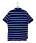 POLO BY RALPH LAUREN (ポロ バイ ラルフローレン) ボーダーポロシャツ ブルー×ホワイト サイズ:L：2480円