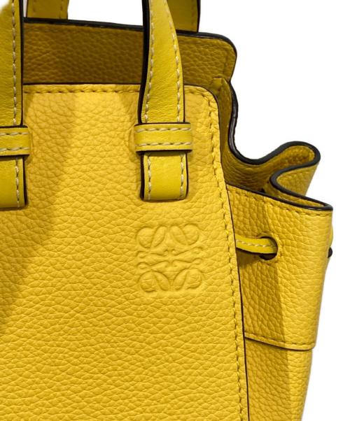 LOEWE（ロエベ）LOEWE (ロエベ) ミニドローストリングバッグ イエローの古着・服飾アイテム